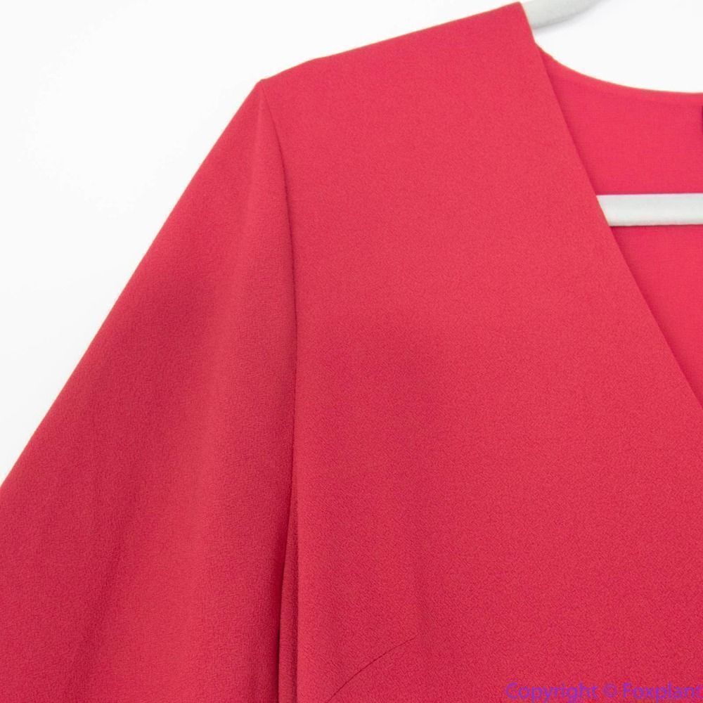 1. State Red Ruffle Mini Dress - Picture 12 of 16